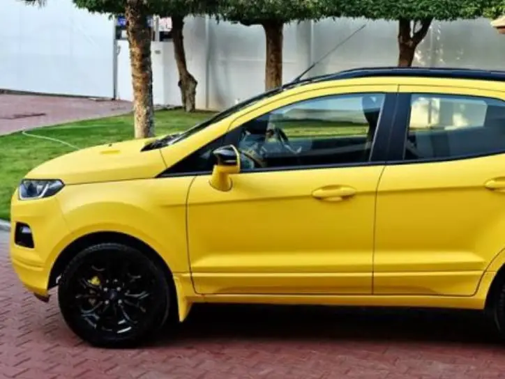 Black & Yellow Modified Ford Ecosport