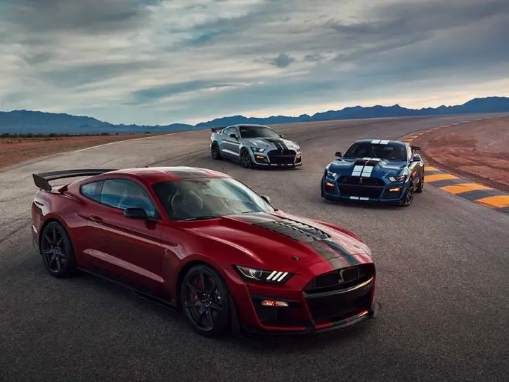 2020 Ford Mustang Shelby GT500 Group Wallpaper