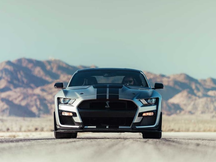 2020 Ford Mustang Shelby GT500 In Aggressive Mode