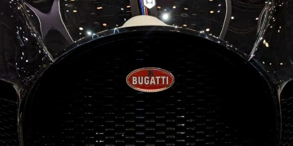 Bugatti La Voiture Noire Front Grille