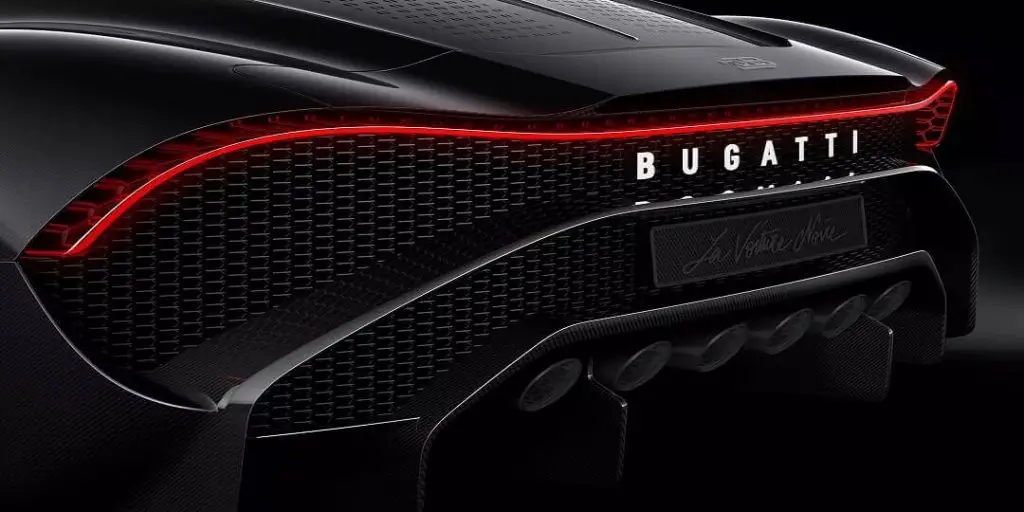 Bugatti La Voiture Noire Tail Lights
