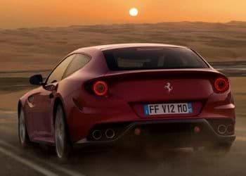 Ferrari FF in red colour
