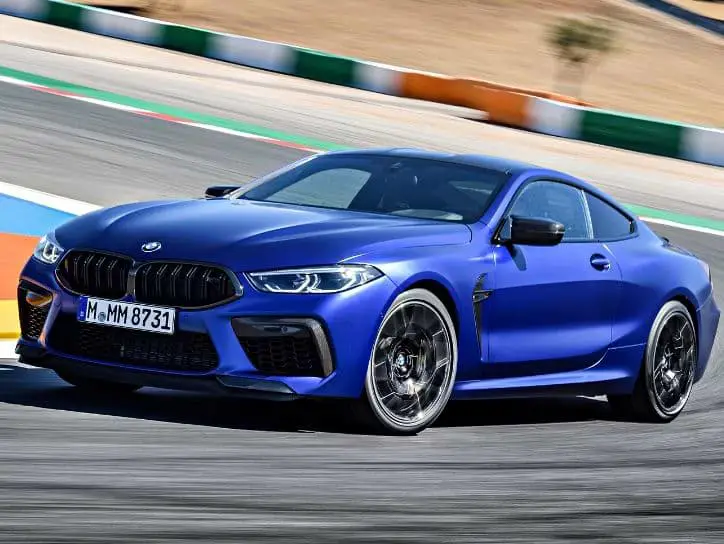 BMW M8 Competition Top Speed