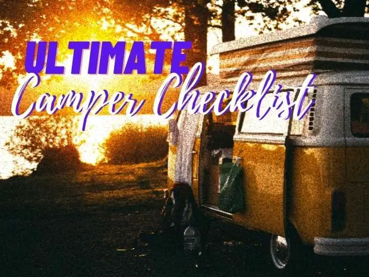 Camper Checklist