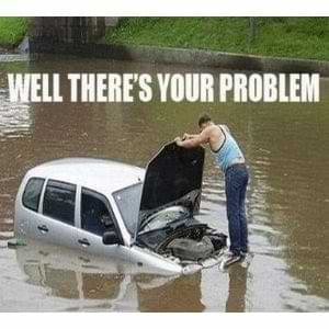 Car flood meme