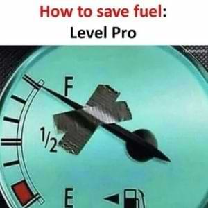 Car fuel meme