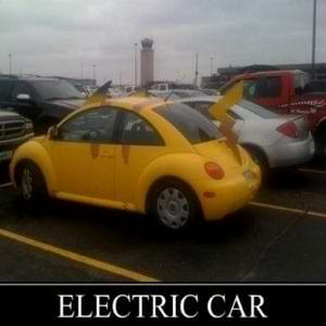 Electric car meme