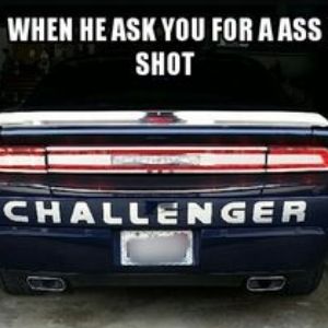 Dodge Challenger Back Pic As Meme