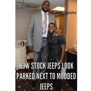 Jeep Vs Modified Jeep Meme