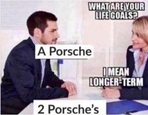 Porsche Vs Interview Meme
