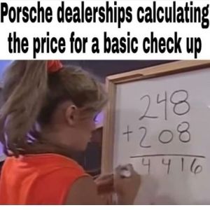 Porsche Vs Showroom Meme