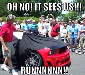 Red Ford Mustang Meme 