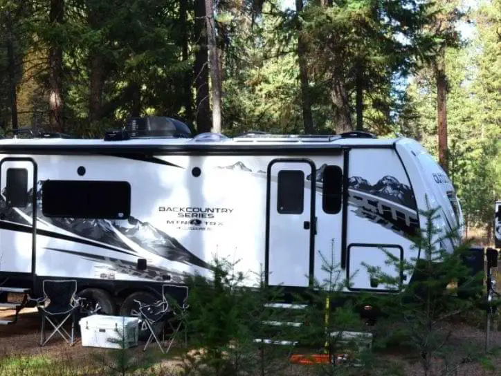Outdoors Travel Trailer