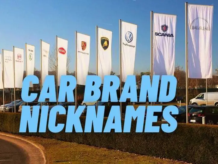 Car Brand Nicknames