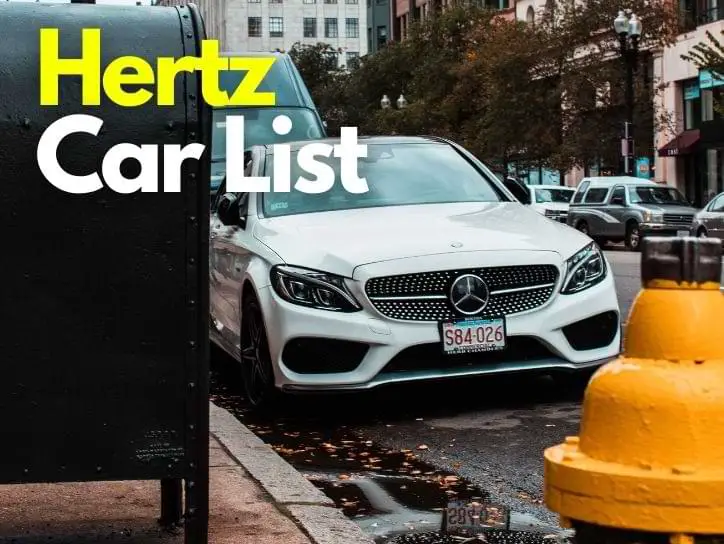 Hertz Car List