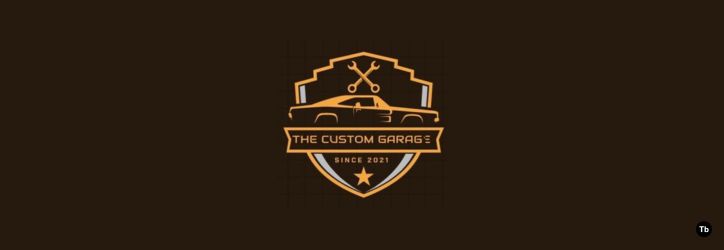 The Custom Garage Logo