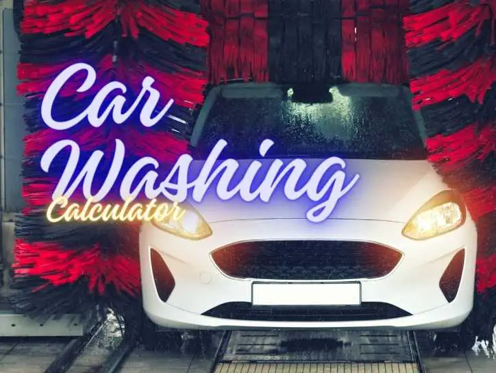 Car Washing Cost Calculator Tool