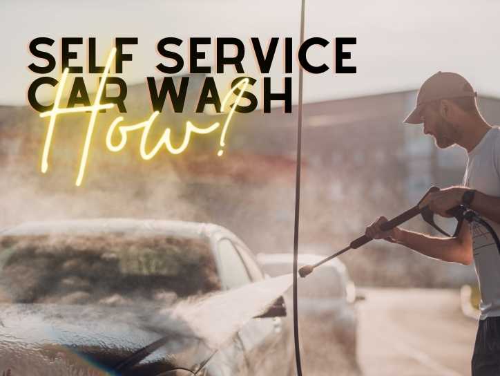 Self-Service Car Wash Stock Pic
